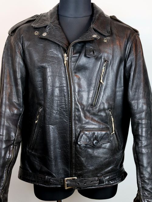 40S HORSEHIDE LEATHER JACKET - GREAT POWER