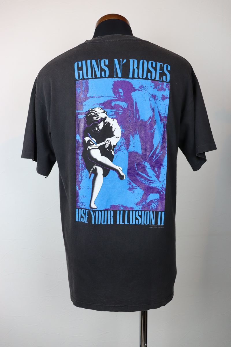 guns n' roses  ヴィンテージ   Tシャツ　黒　90s  キンプリ625cm